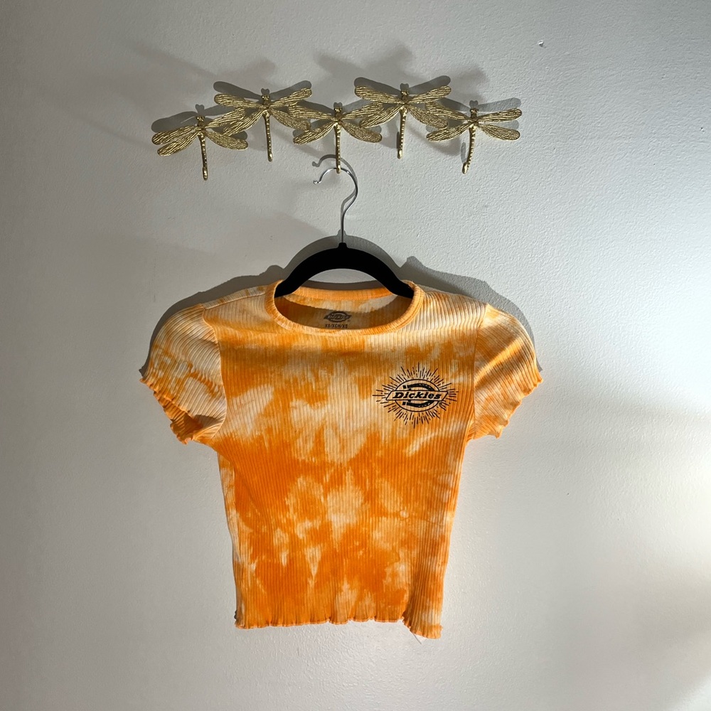 Dickies Orange Baby Tee